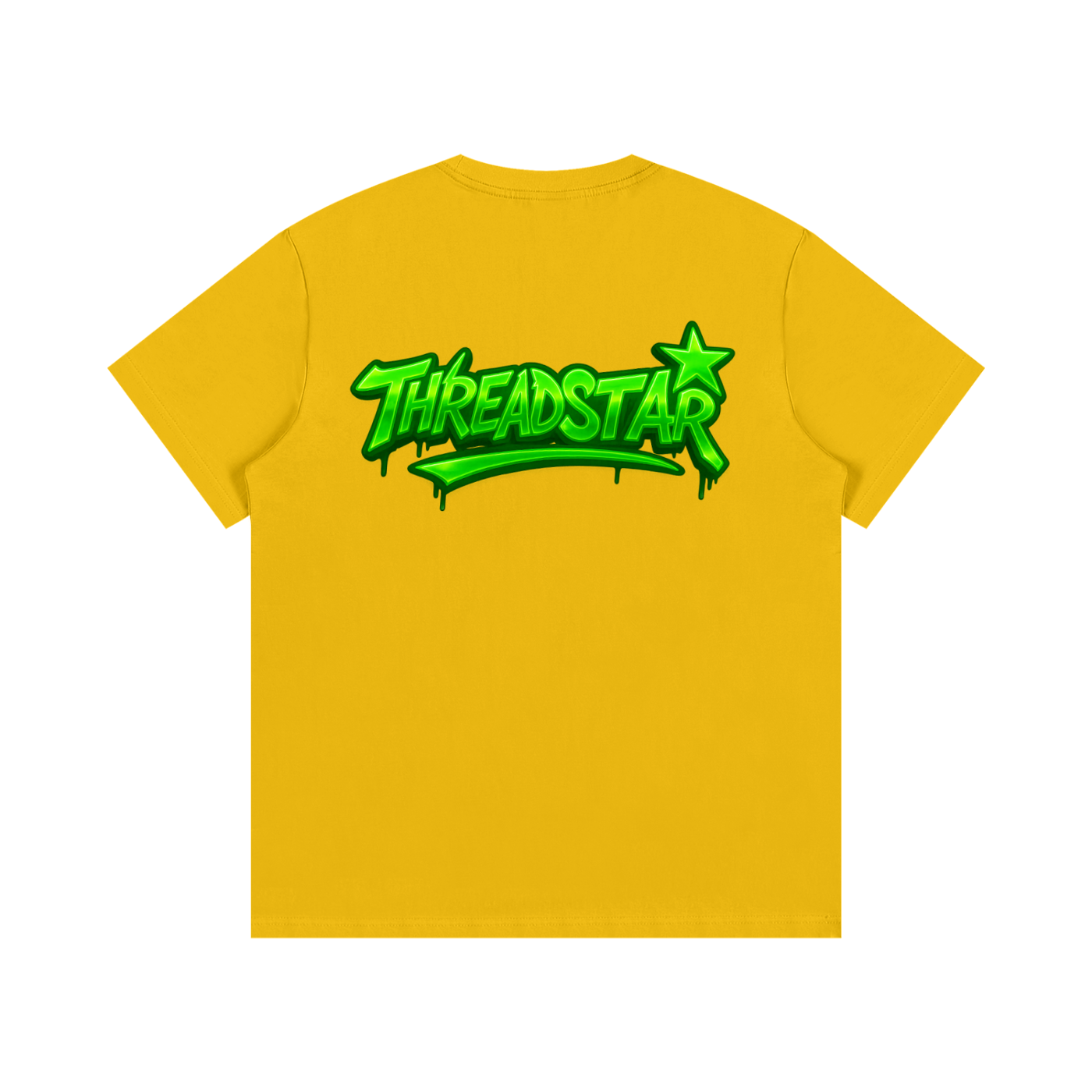ThreadStar Toxic Green Cotton T