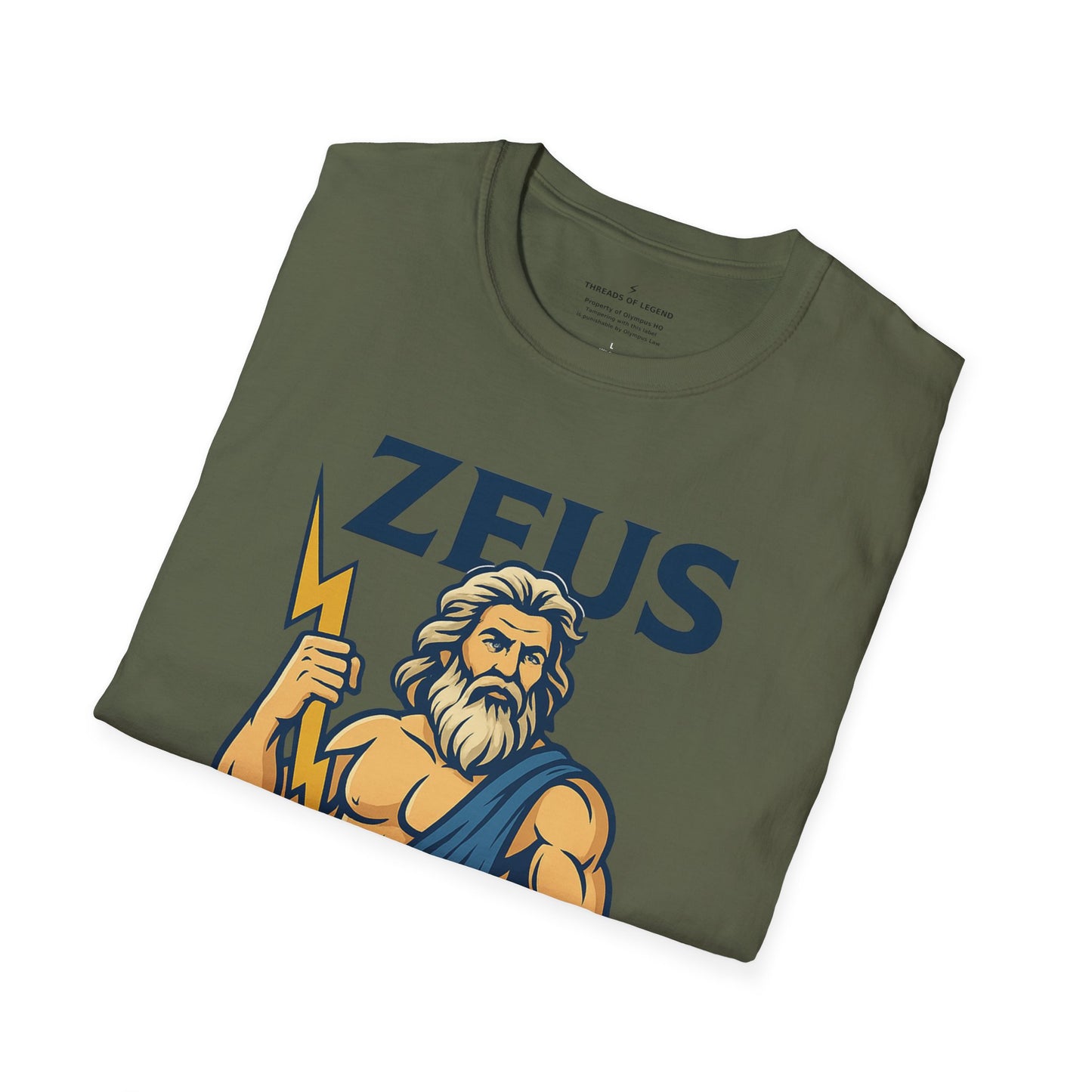 Zeus Power Company T-Shirt | Unlimited Energy Since 776 BC