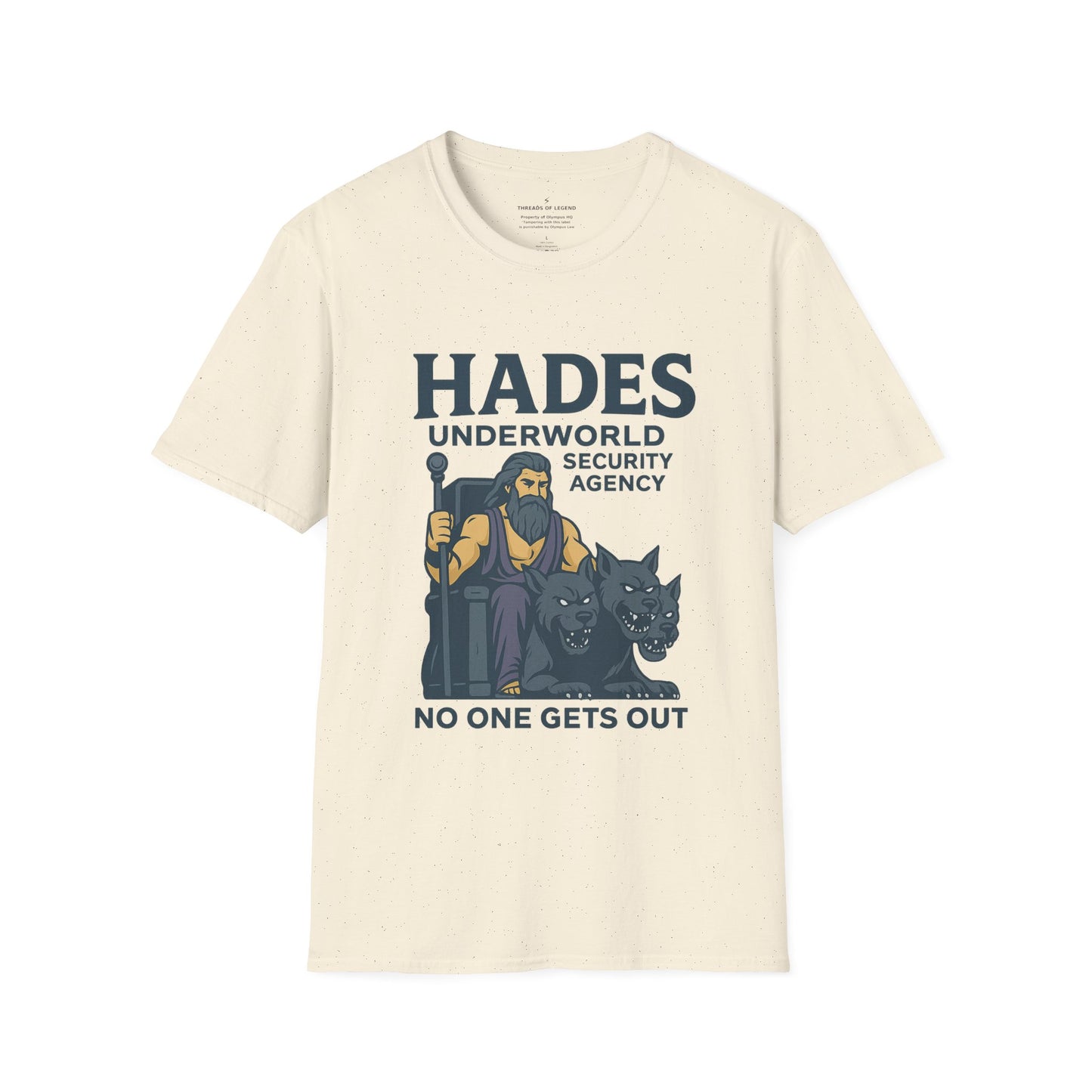 Hades Underworld Security Agency T-Shirt | No One Gets Out
