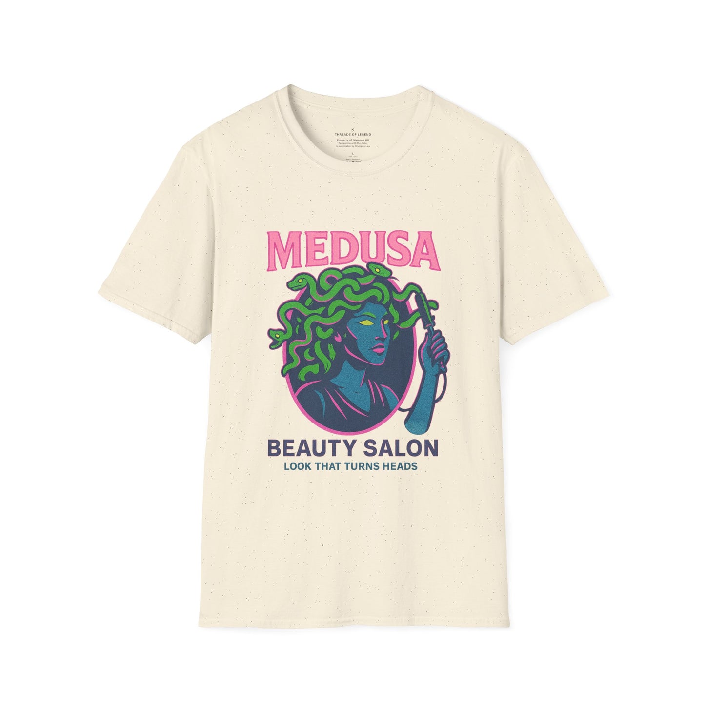 Medusa Beauty Salon T-Shirt | Look That Turns Heads