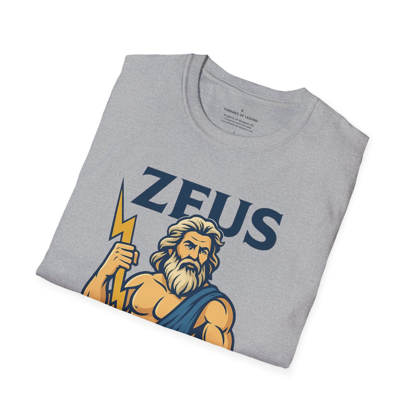 Zeus Power Company T-Shirt | Unlimited Energy Since 776 BC