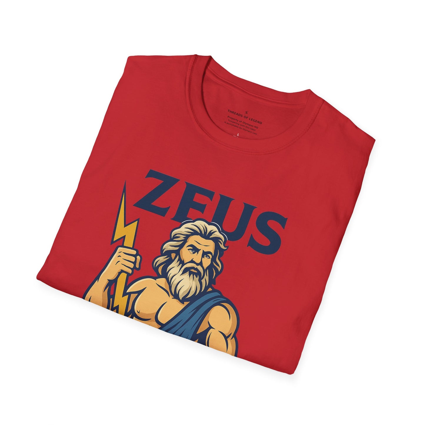 Zeus Power Company T-Shirt | Unlimited Energy Since 776 BC