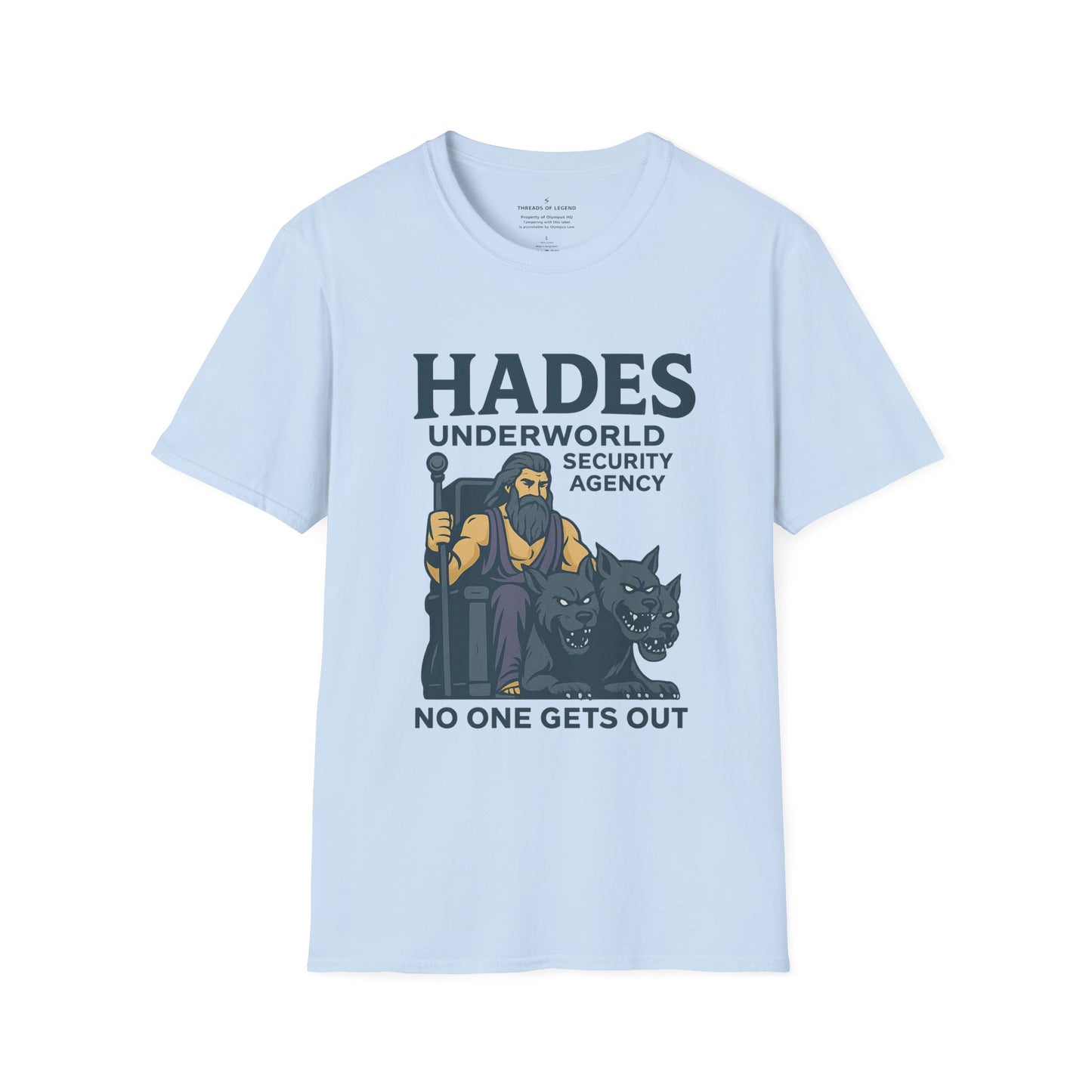Hades Underworld Security Agency T-Shirt | No One Gets Out