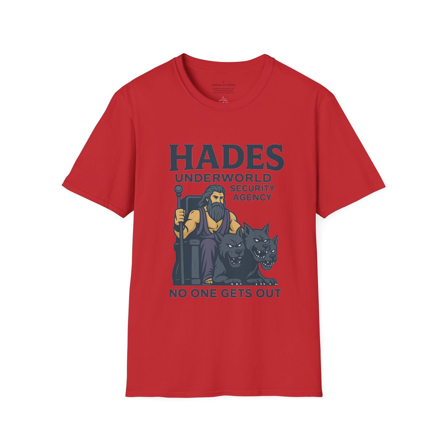 Hades Underworld Security Agency T-Shirt | No One Gets Out