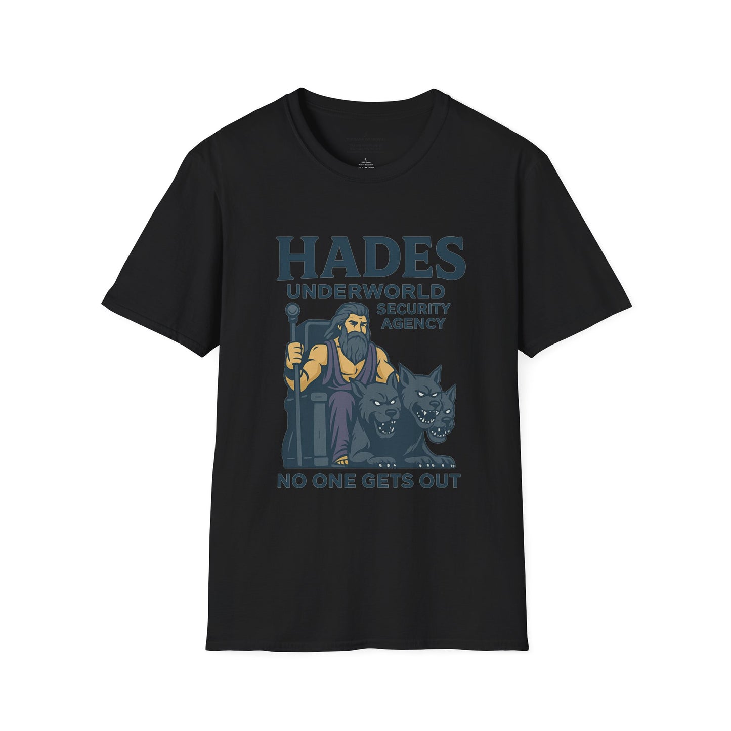 Hades Underworld Security Agency T-Shirt | No One Gets Out