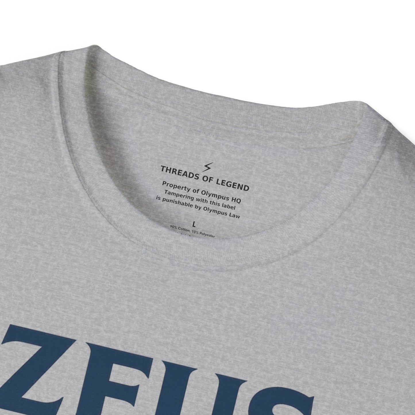 Zeus Power Company T-Shirt | Unlimited Energy Since 776 BC