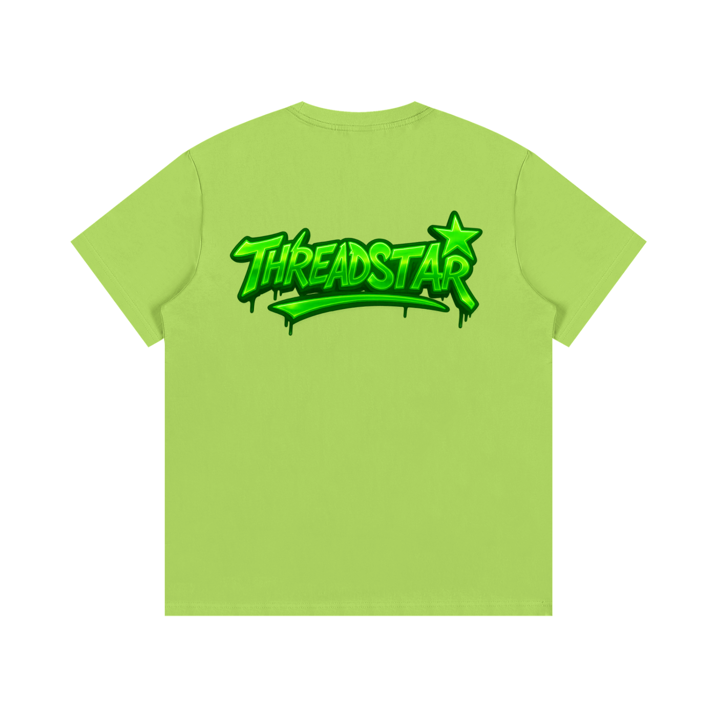 ThreadStar Toxic Green Cotton T
