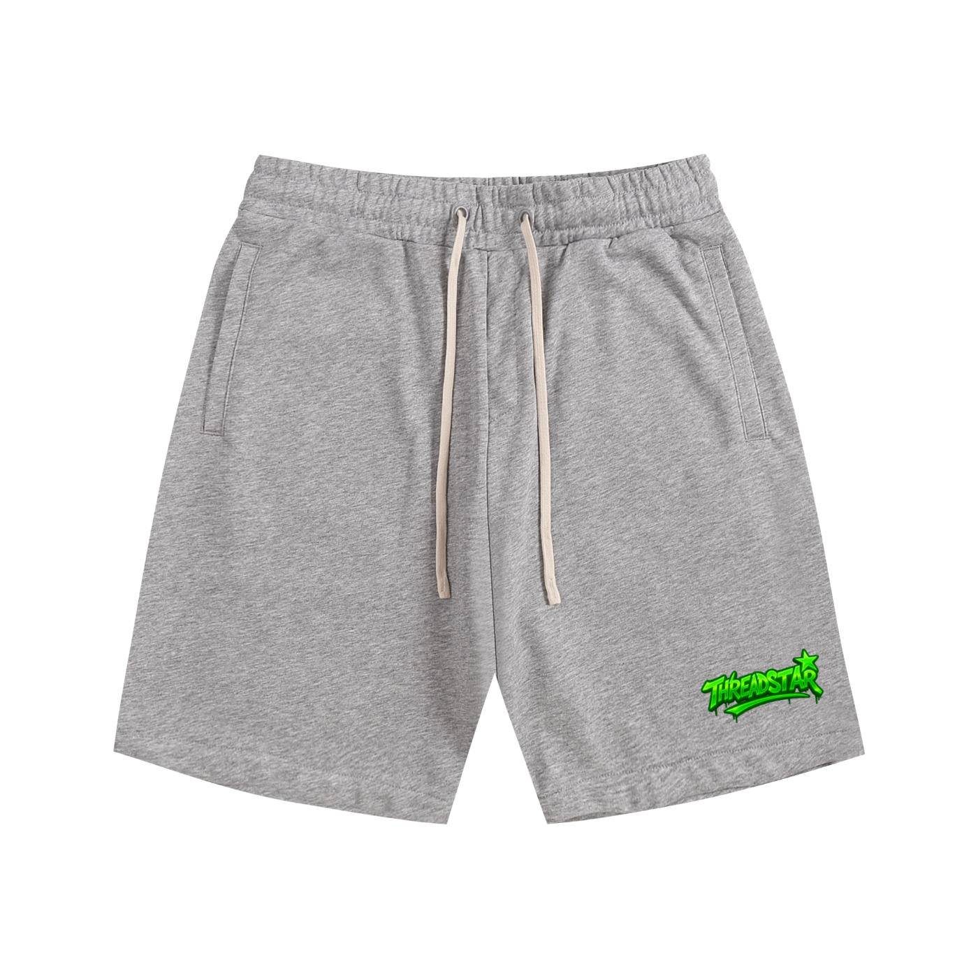 ThreadStar Toxic Green Cotton Shorts