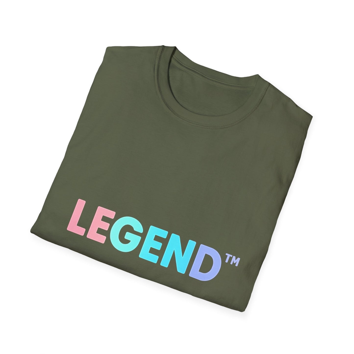 Legend Unisex Softstyle T-Shirt - Colorful Tee, Casual Wear, Birthday Gifts, Trendy Apparel, Unique Gift Idea