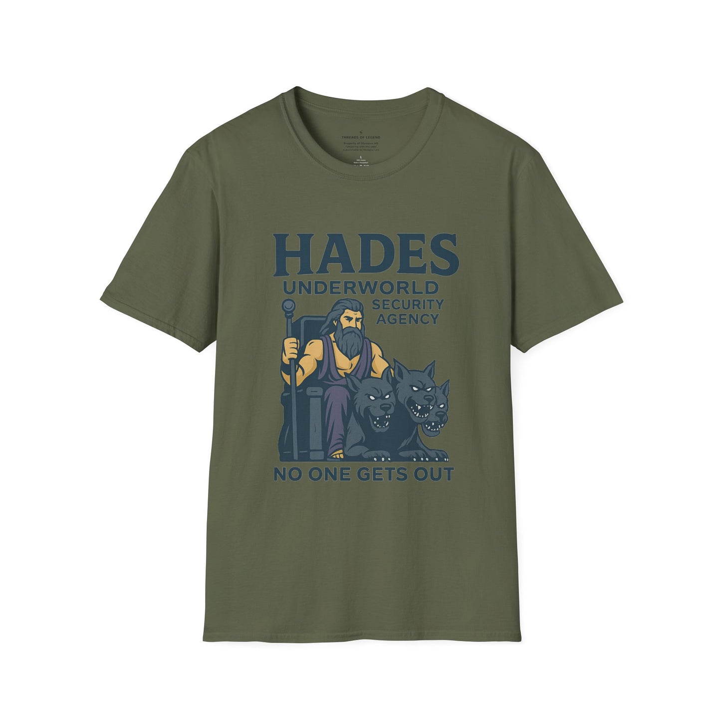 Hades Underworld Security Agency T-Shirt | No One Gets Out