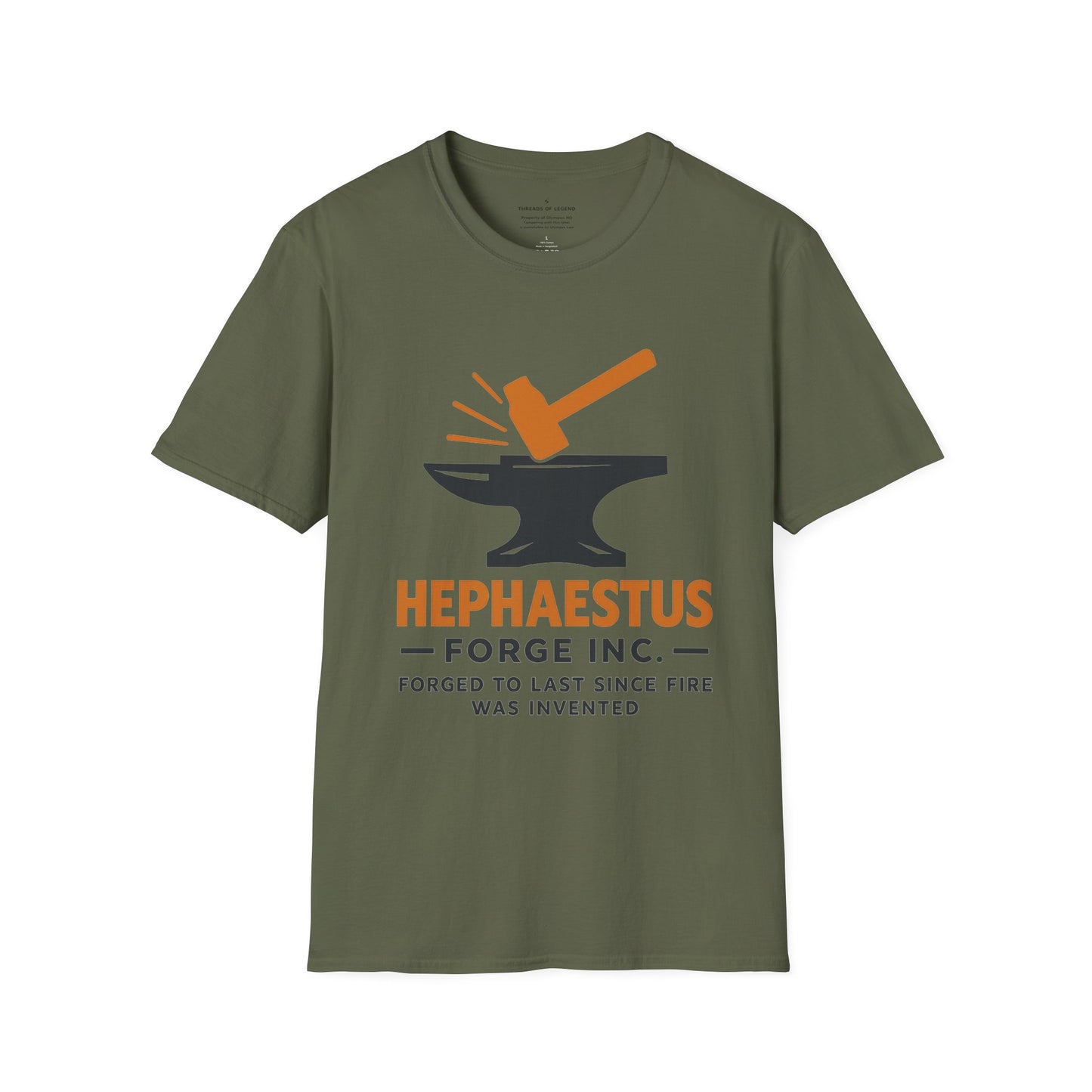 Hephaestus Forge Inc. T-Shirt | Forged To Last Since Fire Was Invented