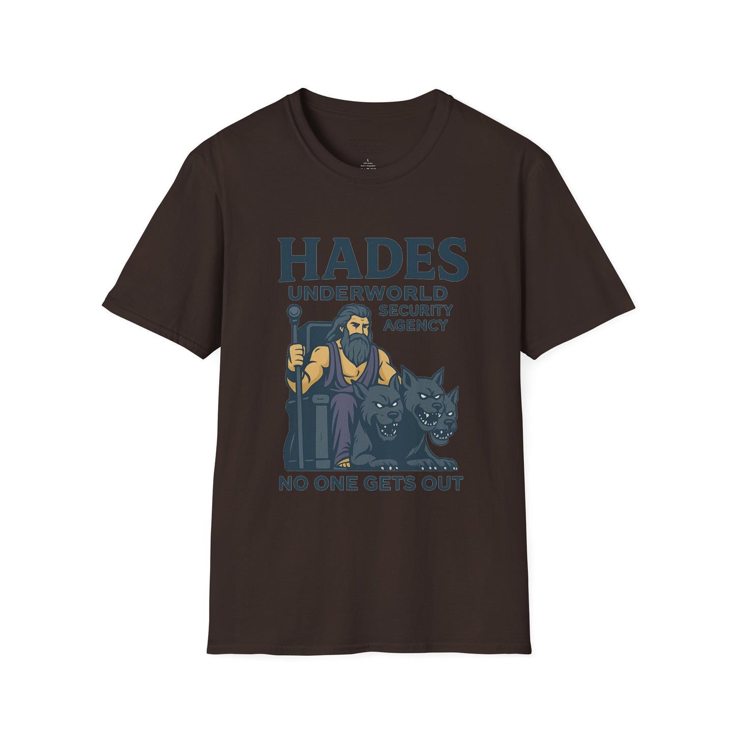 Hades Underworld Security Agency T-Shirt | No One Gets Out