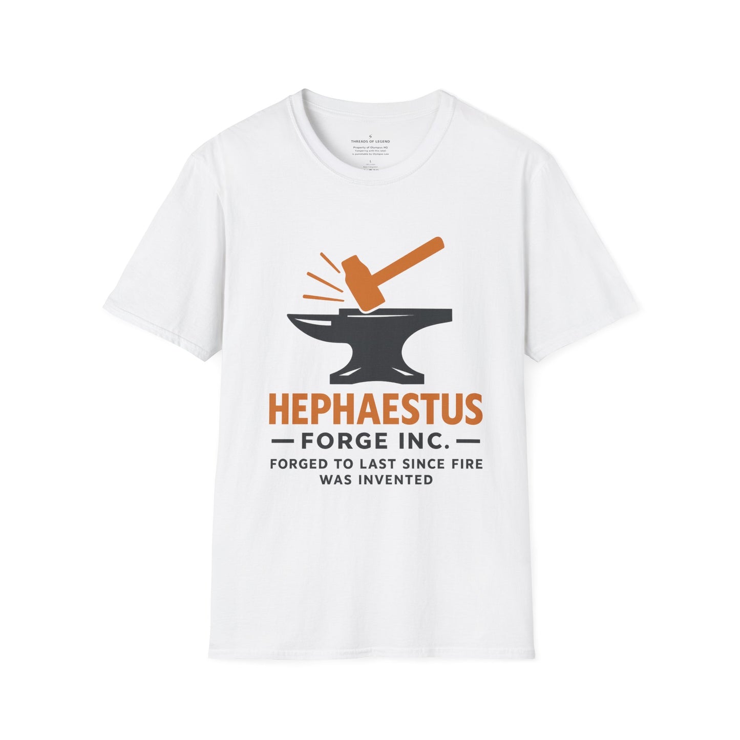 Hephaestus Forge Inc. T-Shirt | Forged To Last Since Fire Was Invented