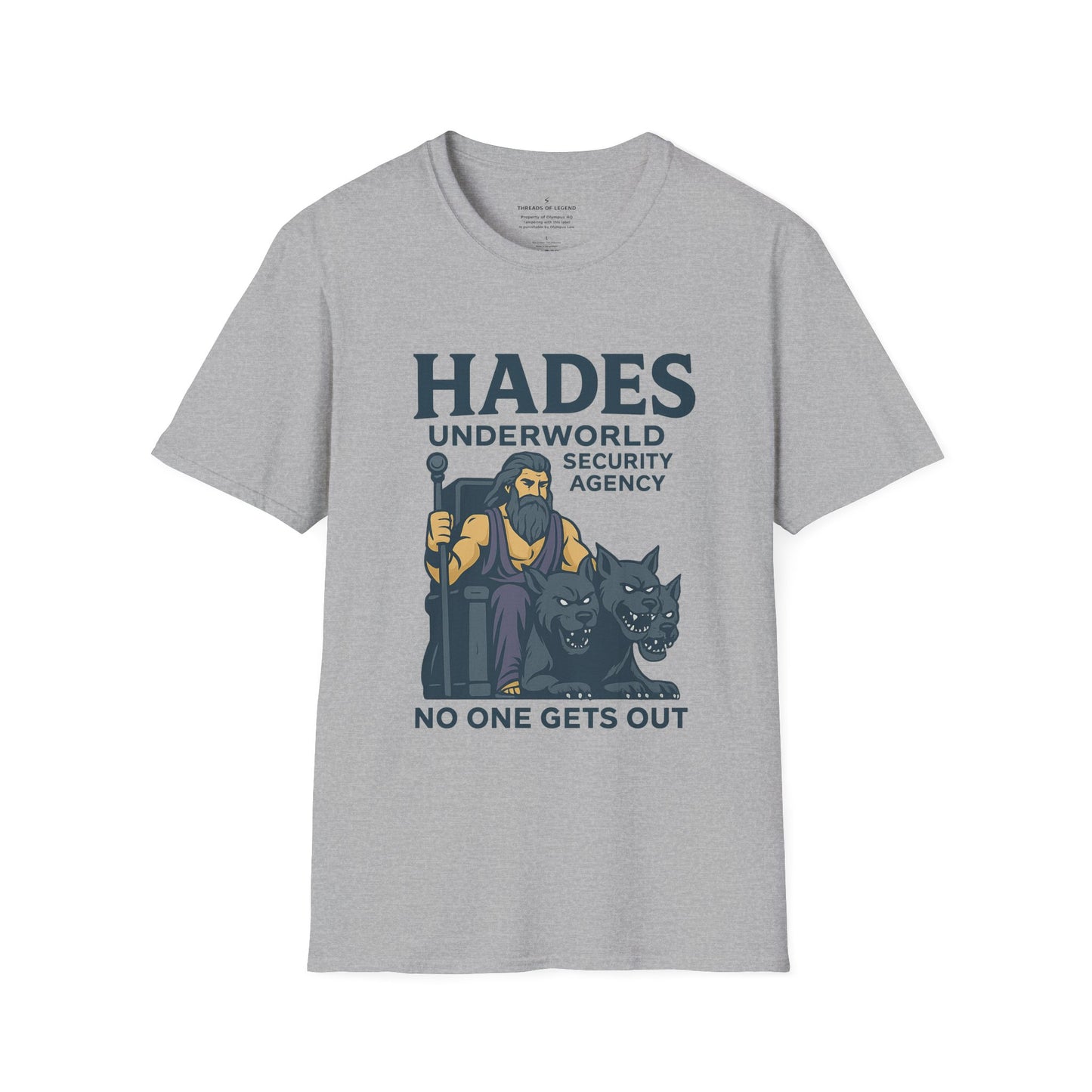 Hades Underworld Security Agency T-Shirt | No One Gets Out
