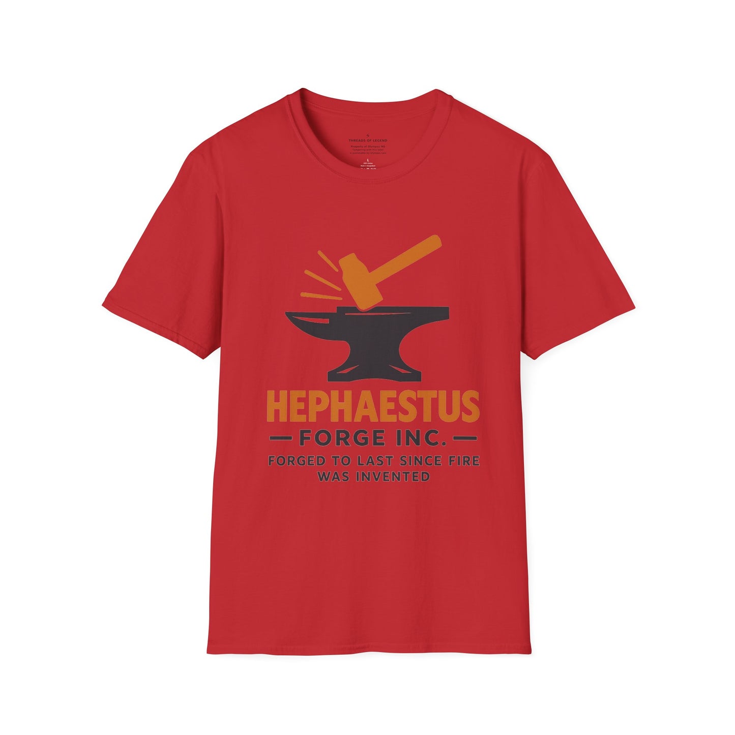 Hephaestus Forge Inc. T-Shirt | Forged To Last Since Fire Was Invented