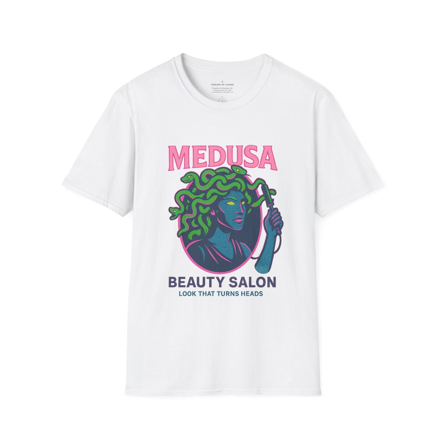 Medusa Beauty Salon T-Shirt | Look That Turns Heads