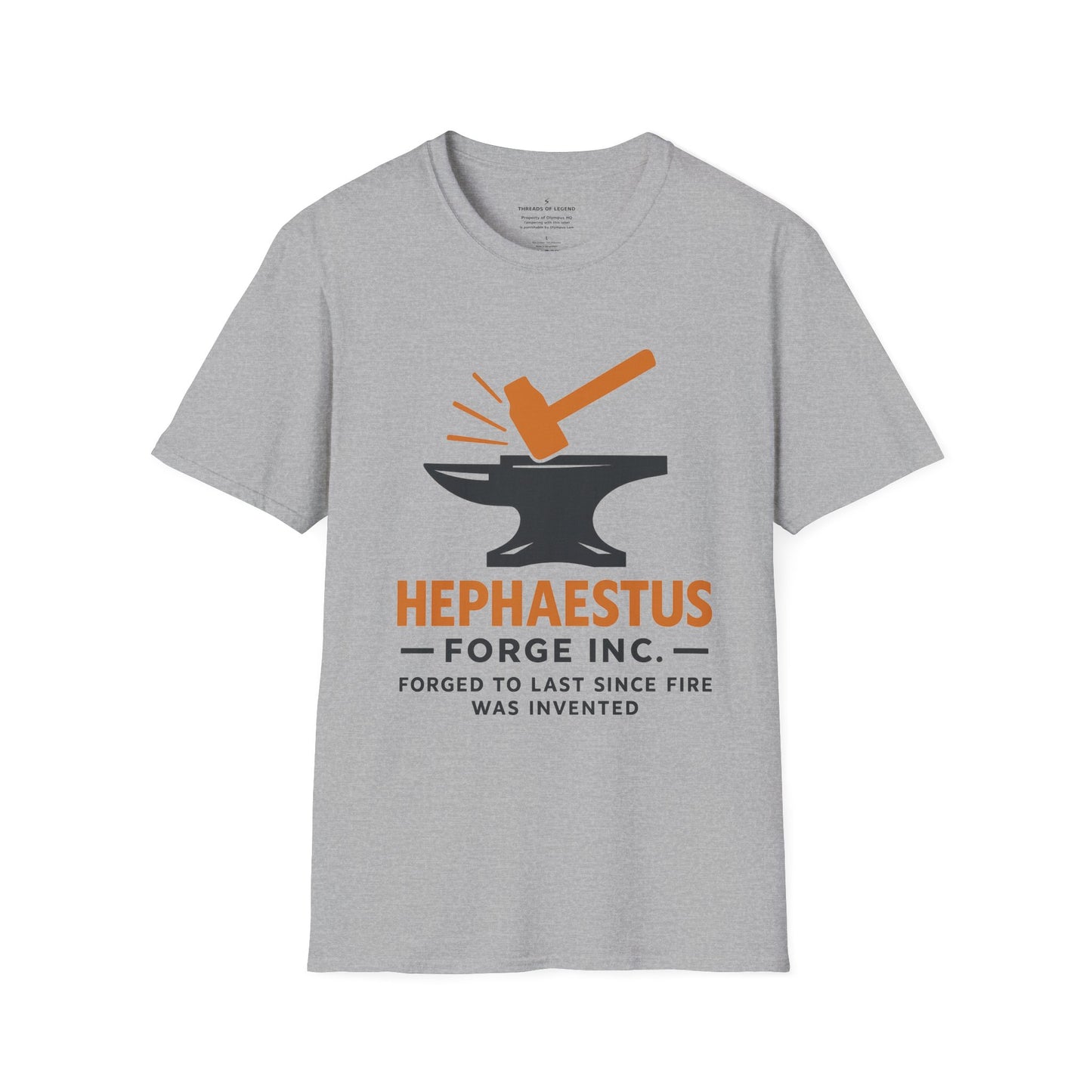 Hephaestus Forge Inc. T-Shirt | Forged To Last Since Fire Was Invented
