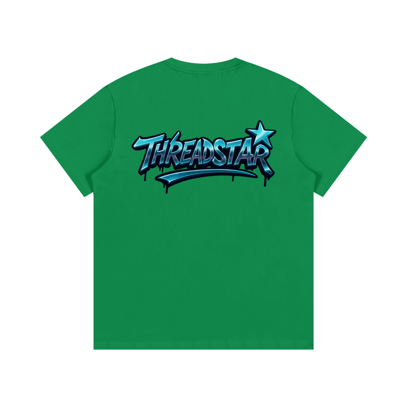 ThreadStar Chrome Blue Cotton T