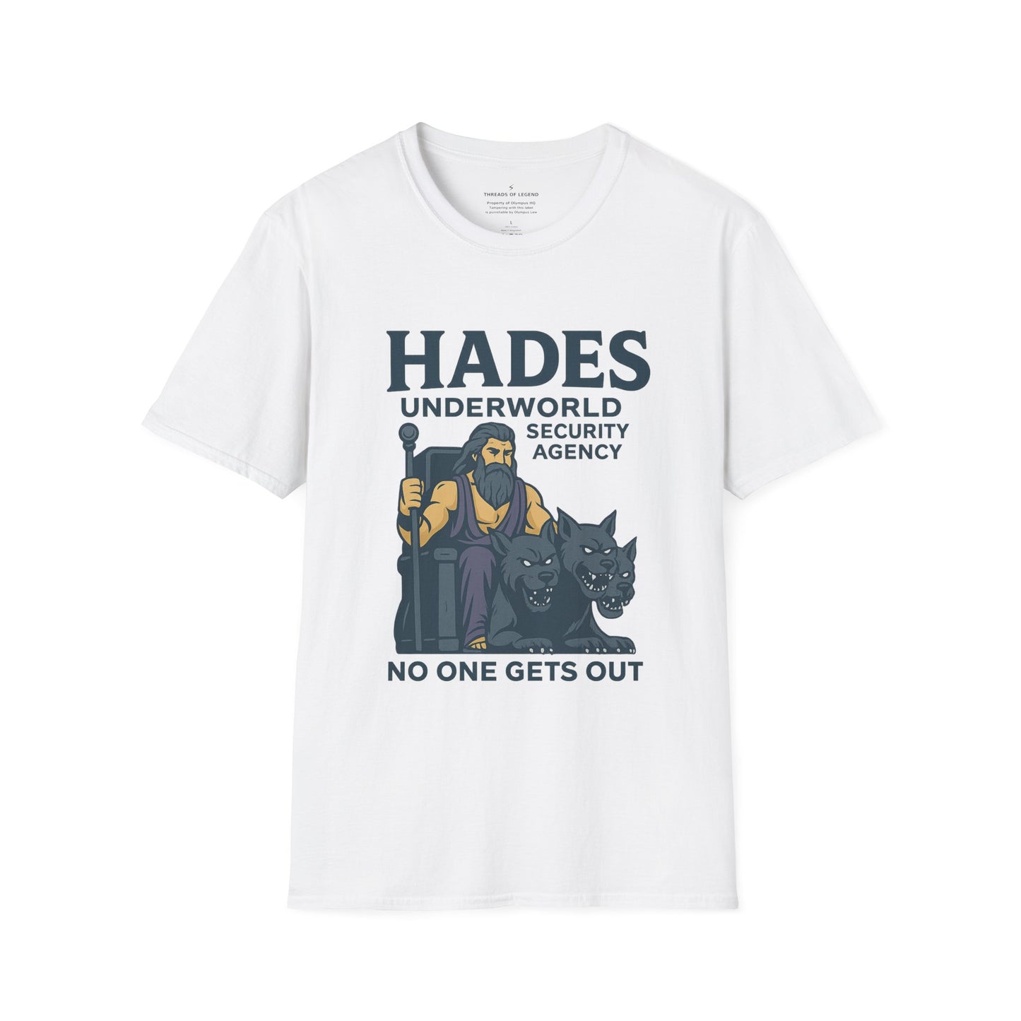 Hades Underworld Security Agency T-Shirt | No One Gets Out