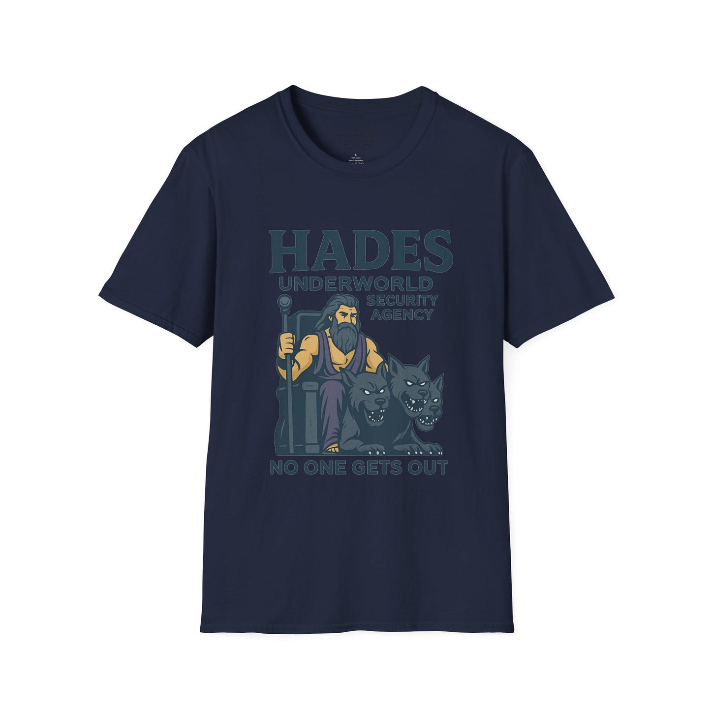 Hades Underworld Security Agency T-Shirt | No One Gets Out