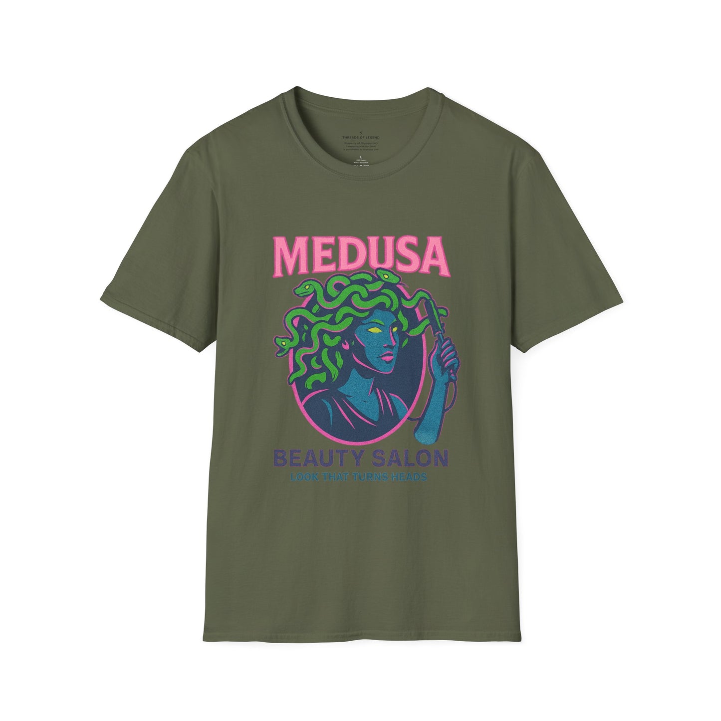 Medusa Beauty Salon T-Shirt | Look That Turns Heads