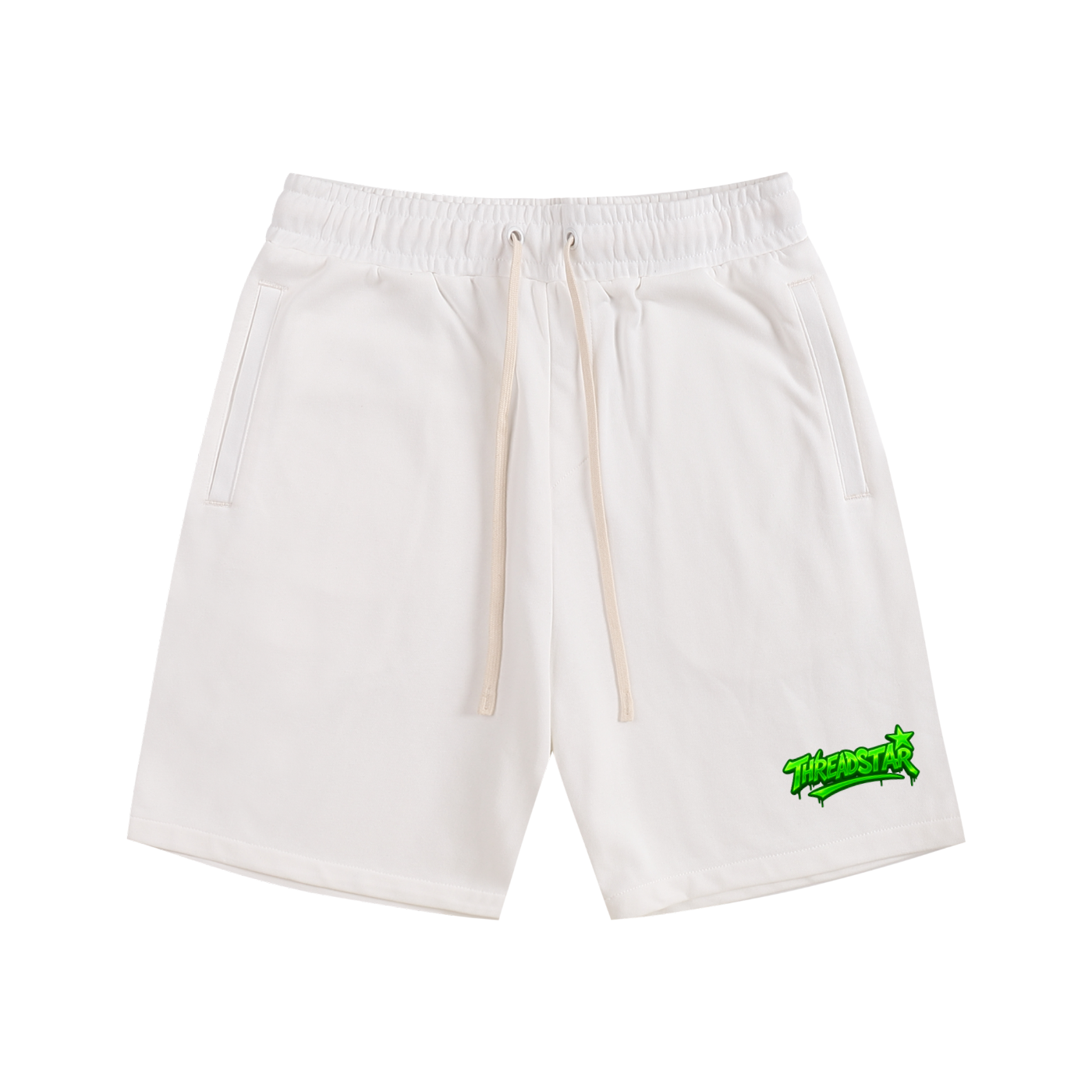 ThreadStar Toxic Green Cotton Shorts