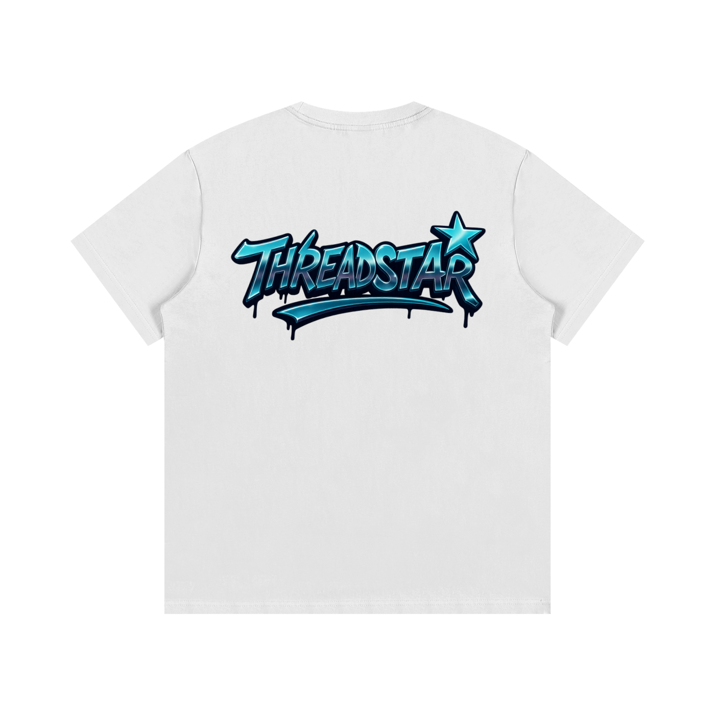 ThreadStar Chrome Blue Cotton T