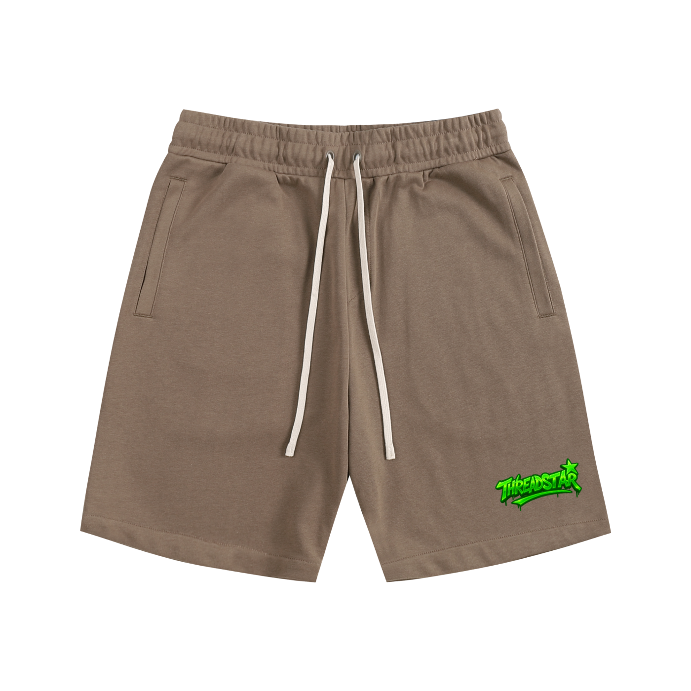 ThreadStar Toxic Green Cotton Shorts