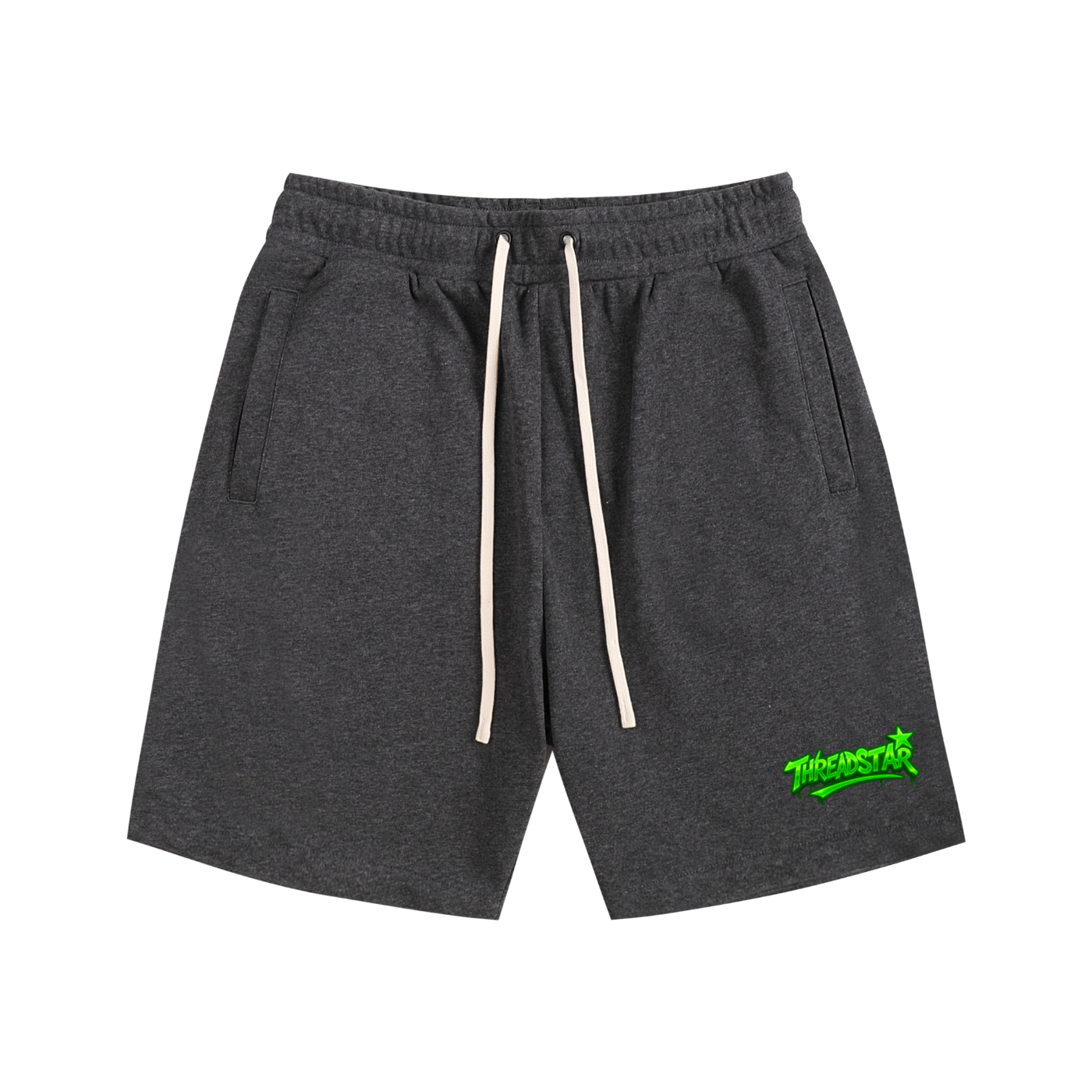 ThreadStar Toxic Green Cotton Shorts