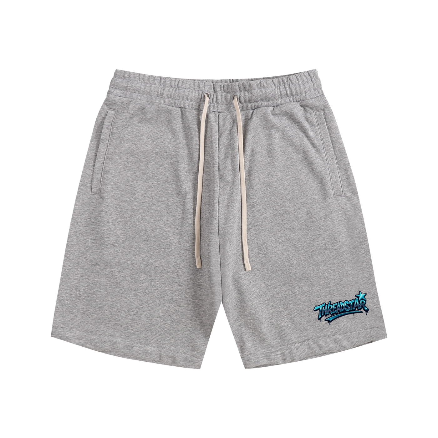 ThreadStar Chrome Blue Cotton Shorts