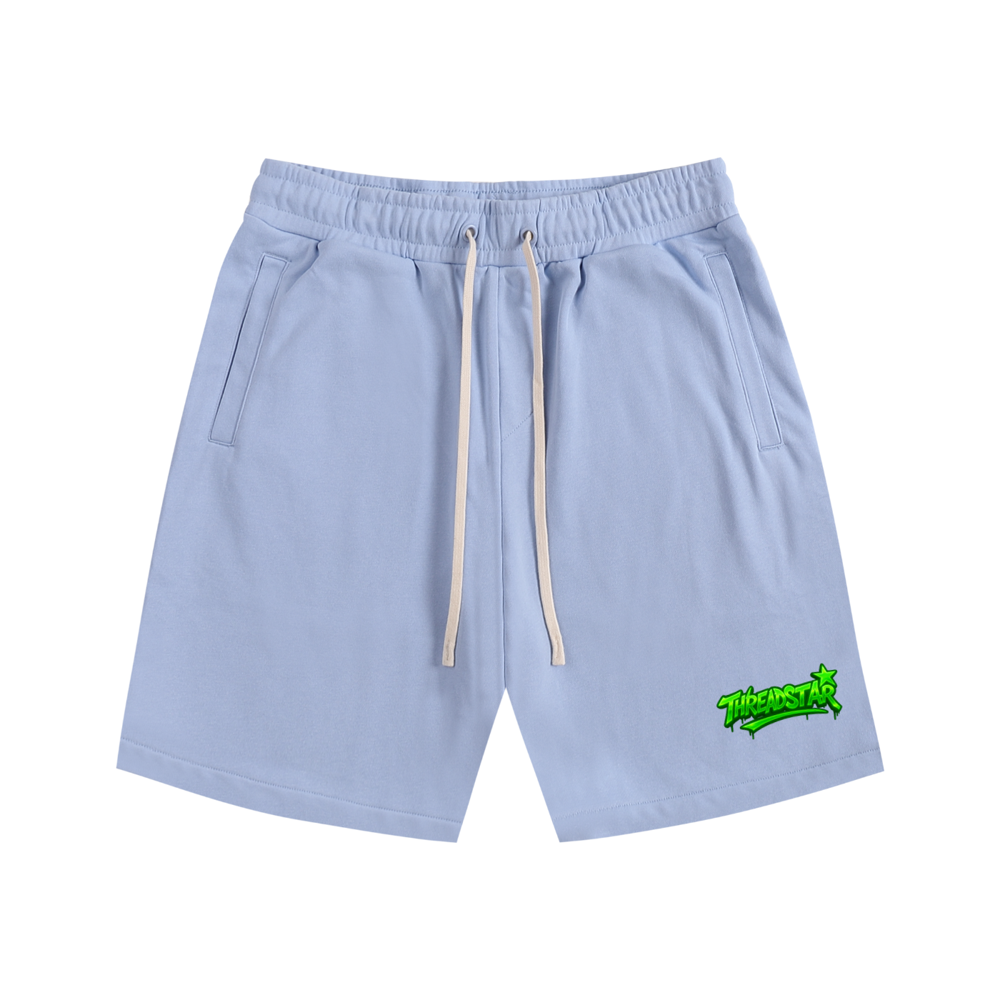 ThreadStar Toxic Green Cotton Shorts