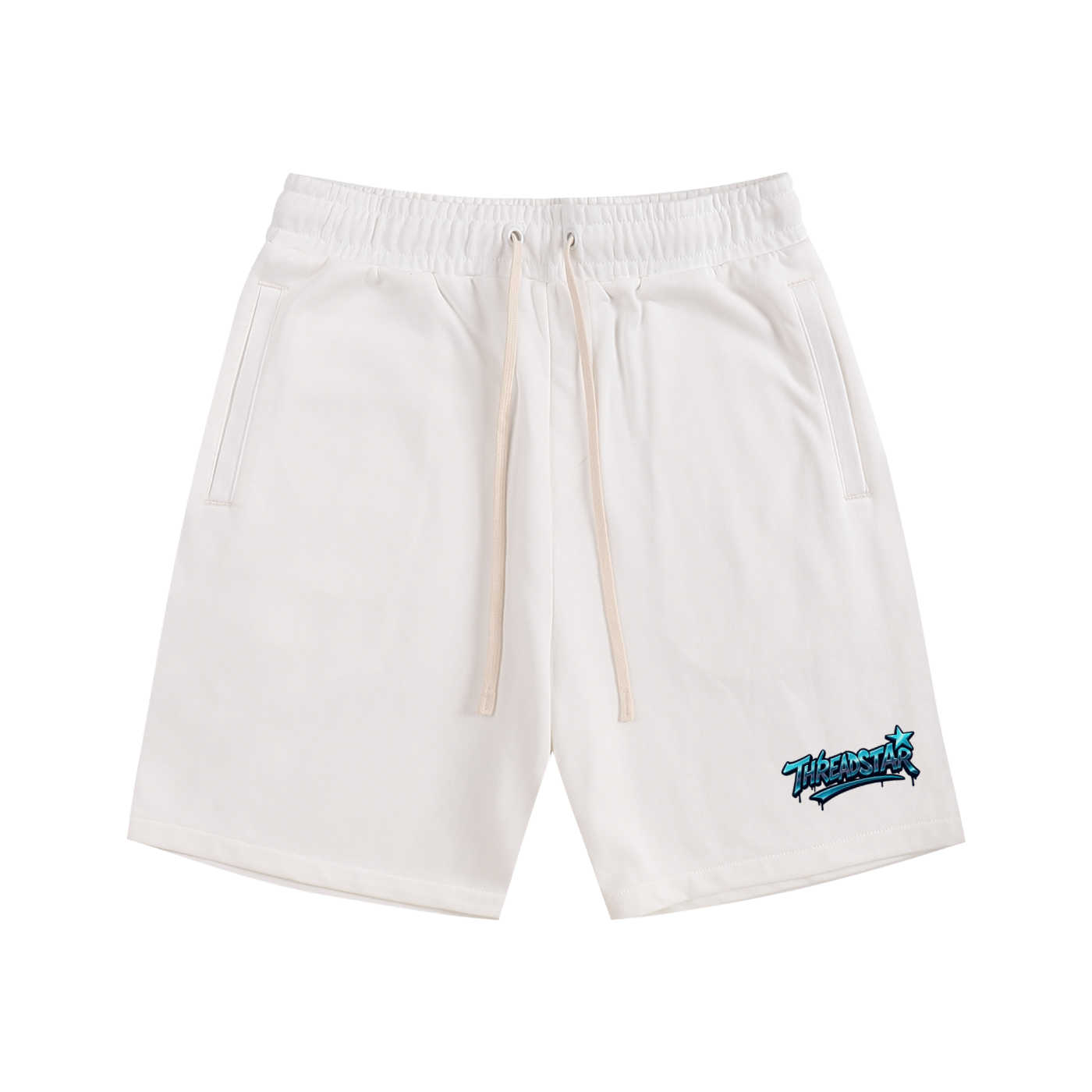 ThreadStar Chrome Blue Cotton Shorts