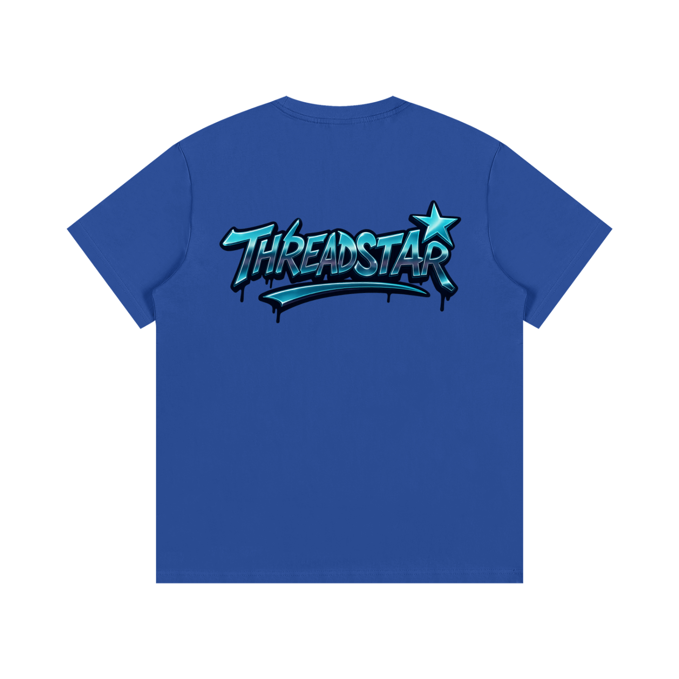 ThreadStar Chrome Blue Cotton T