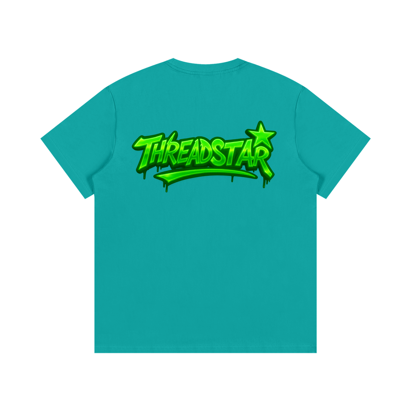 ThreadStar Toxic Green Cotton T