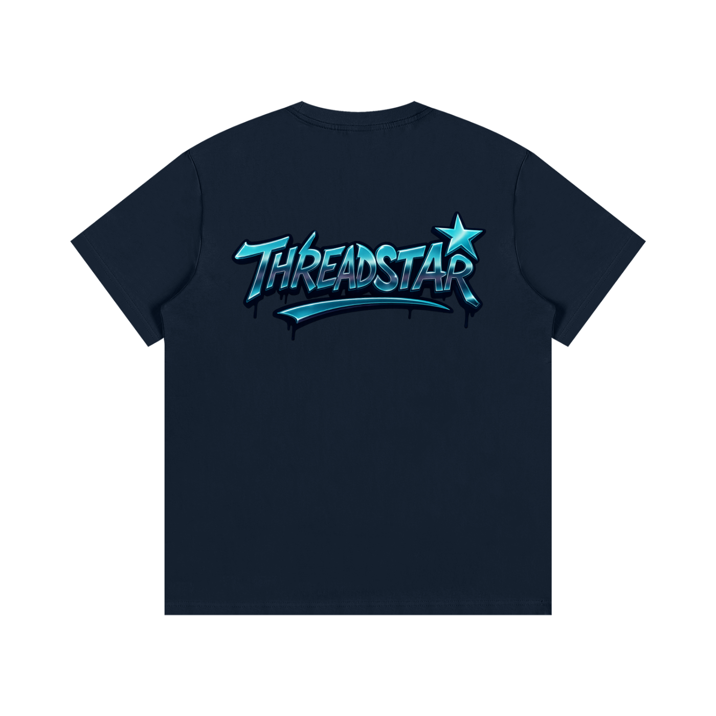 ThreadStar Chrome Blue Cotton T