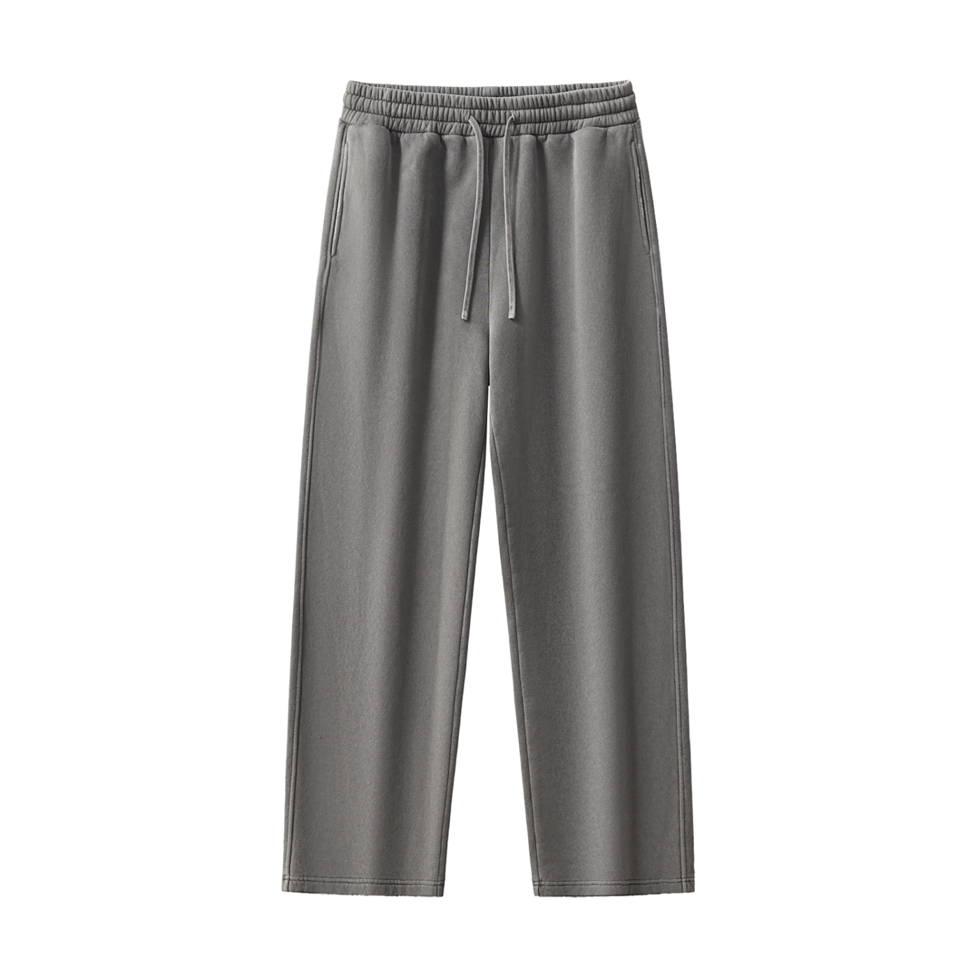 ThreadStar Plain Frayed Enzyme Washed Sweatpants