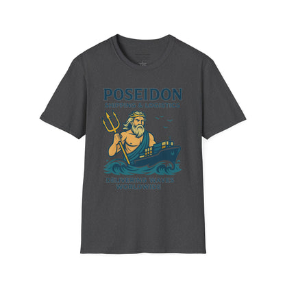 Poseidon Shipping T-Shirt | Delivering Waves Worldwide