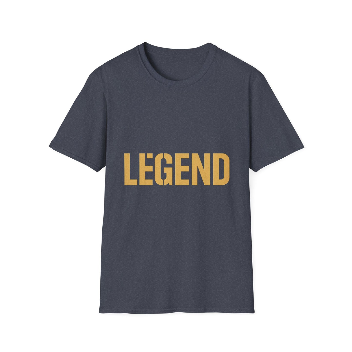 Legendary Unisex Softstyle T-Shirt | Inspirational Graphic Tee | Perfect Gift for Legends | Casual Wear | Motivational Apparel