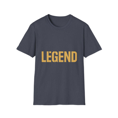 Legendary Unisex Softstyle T-Shirt | Inspirational Graphic Tee | Perfect Gift for Legends | Casual Wear | Motivational Apparel