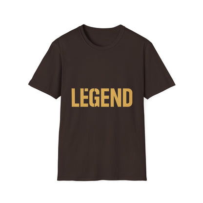 Legendary Unisex Softstyle T-Shirt | Inspirational Graphic Tee | Perfect Gift for Legends | Casual Wear | Motivational Apparel