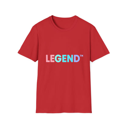 Legend Unisex Softstyle T-Shirt - Colorful Tee, Casual Wear, Birthday Gifts, Trendy Apparel, Unique Gift Idea