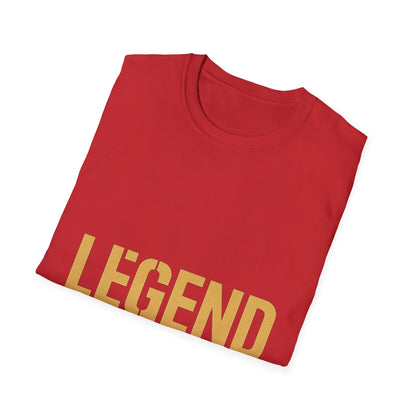 Legendary Unisex Softstyle T-Shirt | Inspirational Graphic Tee | Perfect Gift for Legends | Casual Wear | Motivational Apparel
