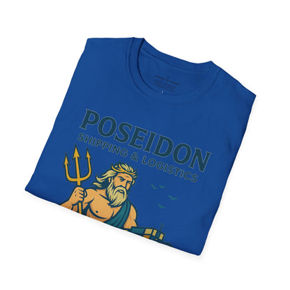 Poseidon Shipping T-Shirt | Delivering Waves Worldwide