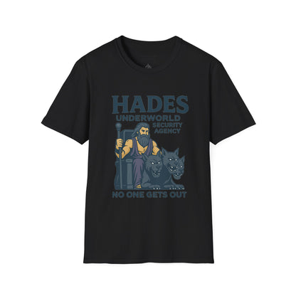 Hades Underworld Security Agency T-Shirt | No One Gets Out