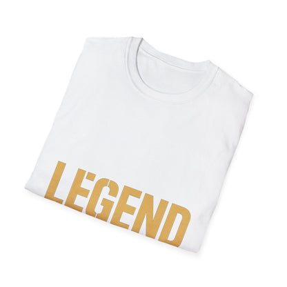 Legendary Unisex Softstyle T-Shirt | Inspirational Graphic Tee | Perfect Gift for Legends | Casual Wear | Motivational Apparel