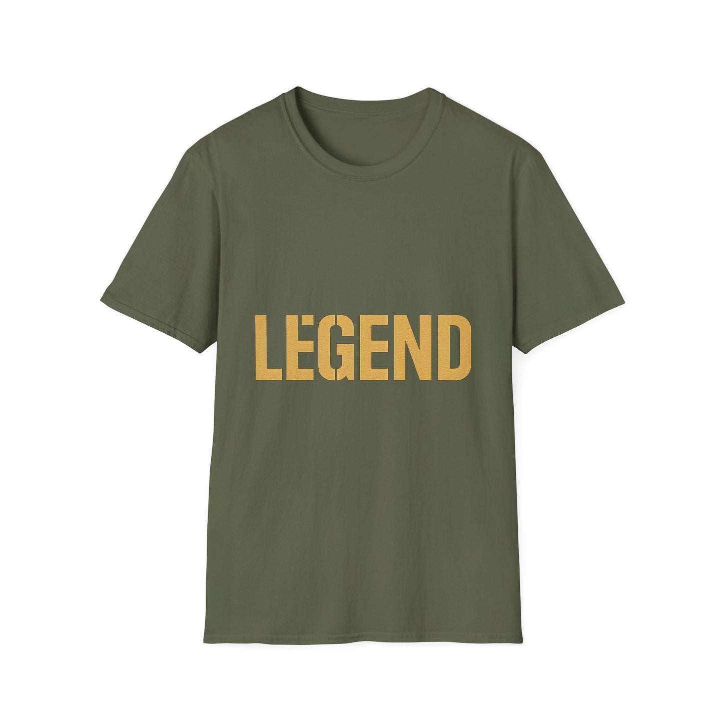 Legendary Unisex Softstyle T-Shirt | Inspirational Graphic Tee | Perfect Gift for Legends | Casual Wear | Motivational Apparel