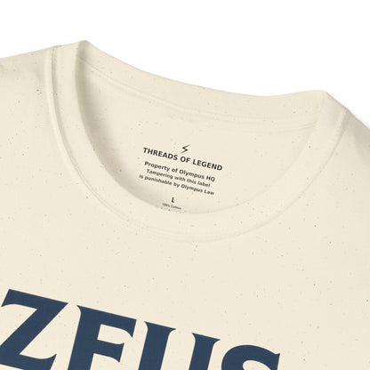 Zeus Power Company T-Shirt | Unlimited Energy Since 776 BC