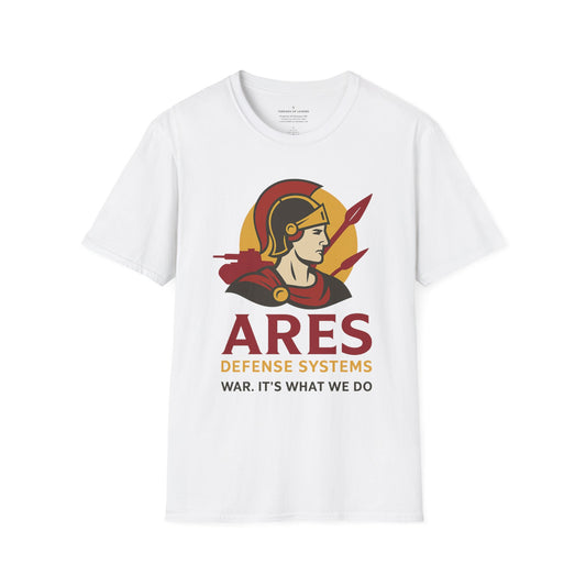 Ares Defense Systems T-Shirt | War. It's What We Do