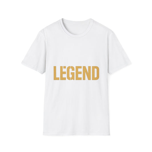 Legendary Unisex Softstyle T-Shirt | Inspirational Graphic Tee | Perfect Gift for Legends | Casual Wear | Motivational Apparel