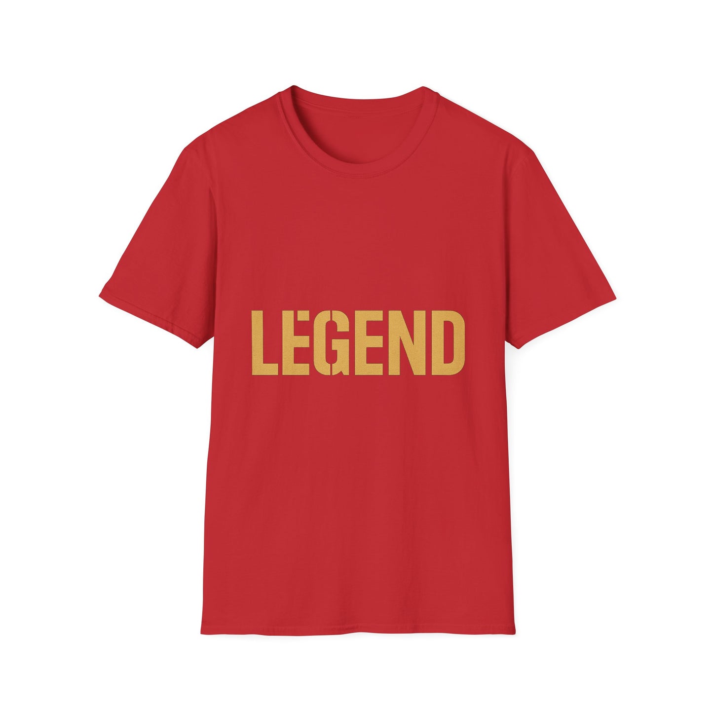 Legendary Unisex Softstyle T-Shirt | Inspirational Graphic Tee | Perfect Gift for Legends | Casual Wear | Motivational Apparel